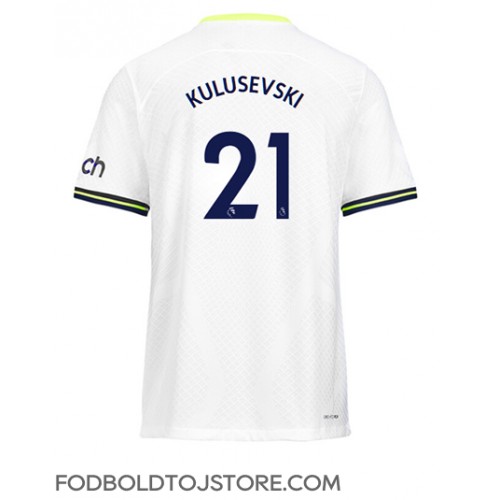 Tottenham Hotspur Dejan Kulusevski #21 Hjemmebanetrøje 2022-23 Kortærmet
